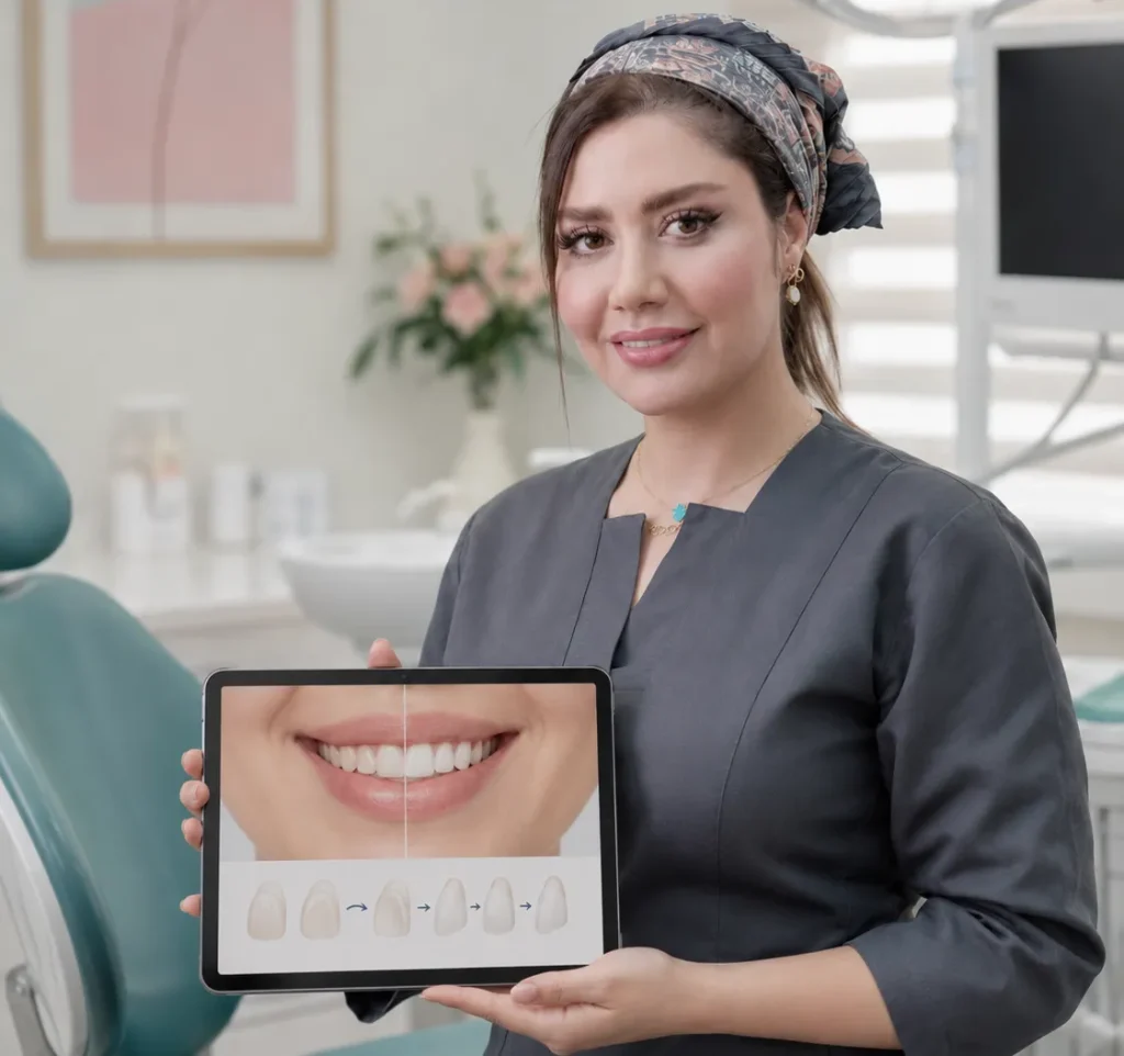 مقایسه لمینت و کامپوزیت برای اصلاح طرح لبخند در کرج